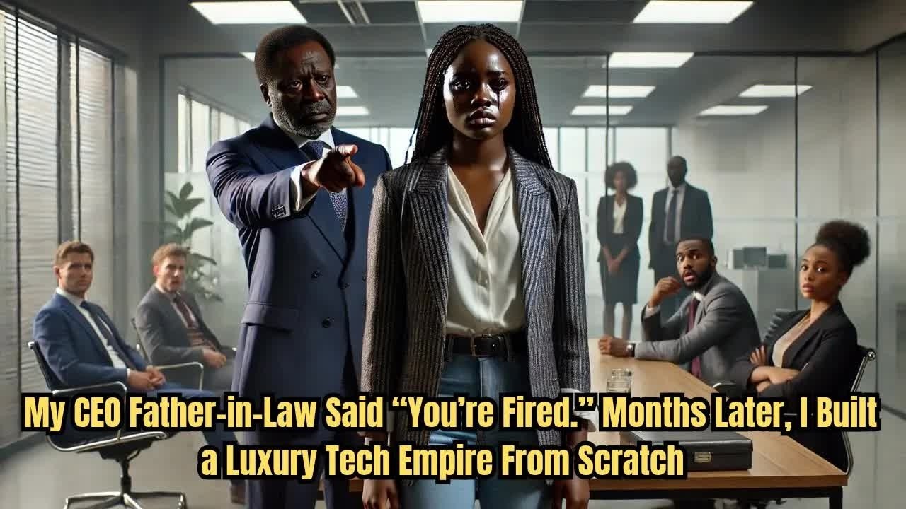 My CEO Father in Law Said “You’re Fired ” Months Later, I Built a Luxury Tech Empire From Scratch