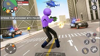 Thanos Stickman Rope Hero Counter OffRoad Battle (by Brain Studio LLC) | Android Gameplay screenshot 2