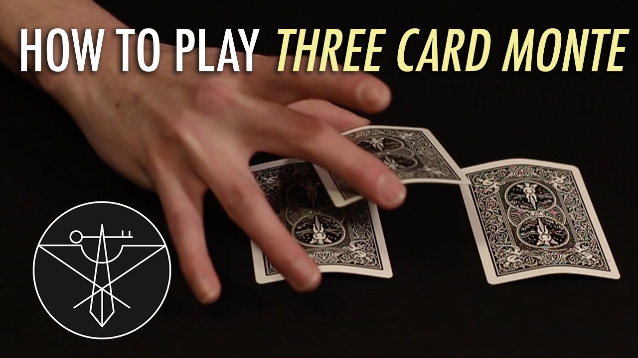 Three Card Monte How To Scam Your Enemies Youtube