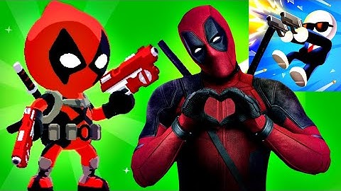 Johnny Trigger Character  DEADPOOL PACOTE LUNATIC LEVEL 6-15 BOSS GAMEPLAY ANDROID IOS