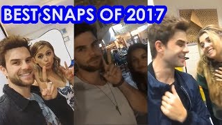 NATHAINEL BUZOLIC (NATE BUZZ) | BEST SNAPS 2017 | ft. DANIELLE CAMPBELL, RILEY VOELKEL