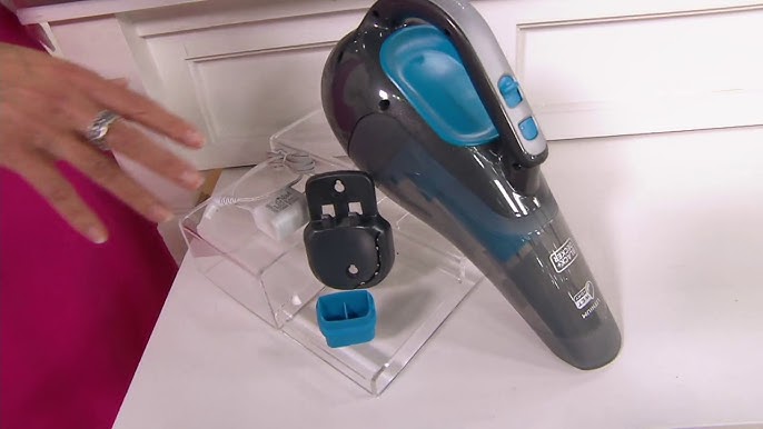 BLACK+DECKER dustbuster QuickClean Cordless Wet/Dry Handheld Vacuum,  Turquoise (HNVC215BW52)