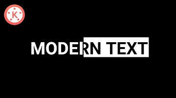 How to create a MOTION GRAPHICS TEXT REVEALS in Kinemaster | Kinemaster Tutorials