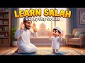 “Learn Salah Namaz Step by Step for Kids | Father &amp; Son Prayer Tutorial 🕌✨”
