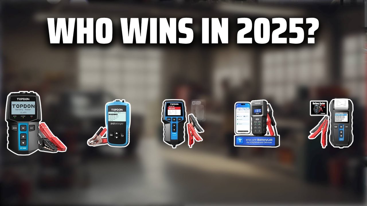 The Top 5 Best Battery Tester in 2025 - Must Watch Before Buying! - YouTube