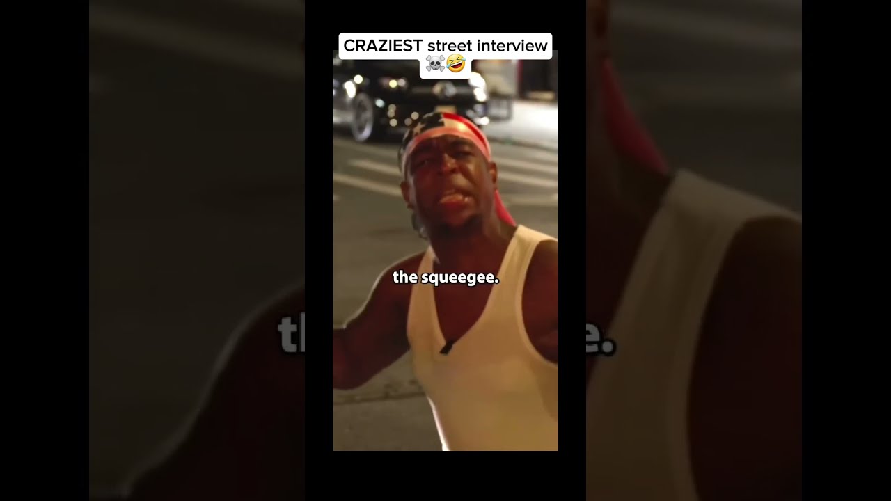 This Guy Is Going CRAZYY Street Interview Funny Funnyvideo Crazy Memes Comedy