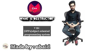part 39||what is destructor in c++||urdu/hindi