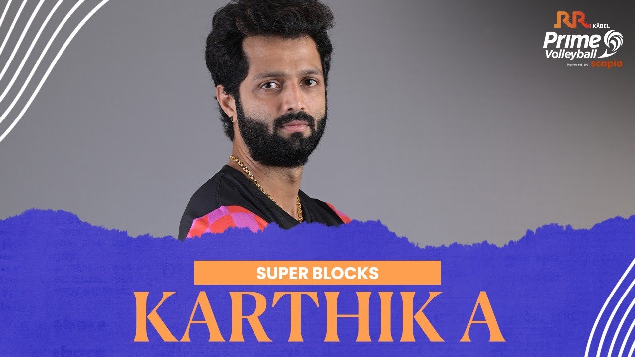 Karthik – Power, Precision, Perfection | Prime Volleyball League Season 3