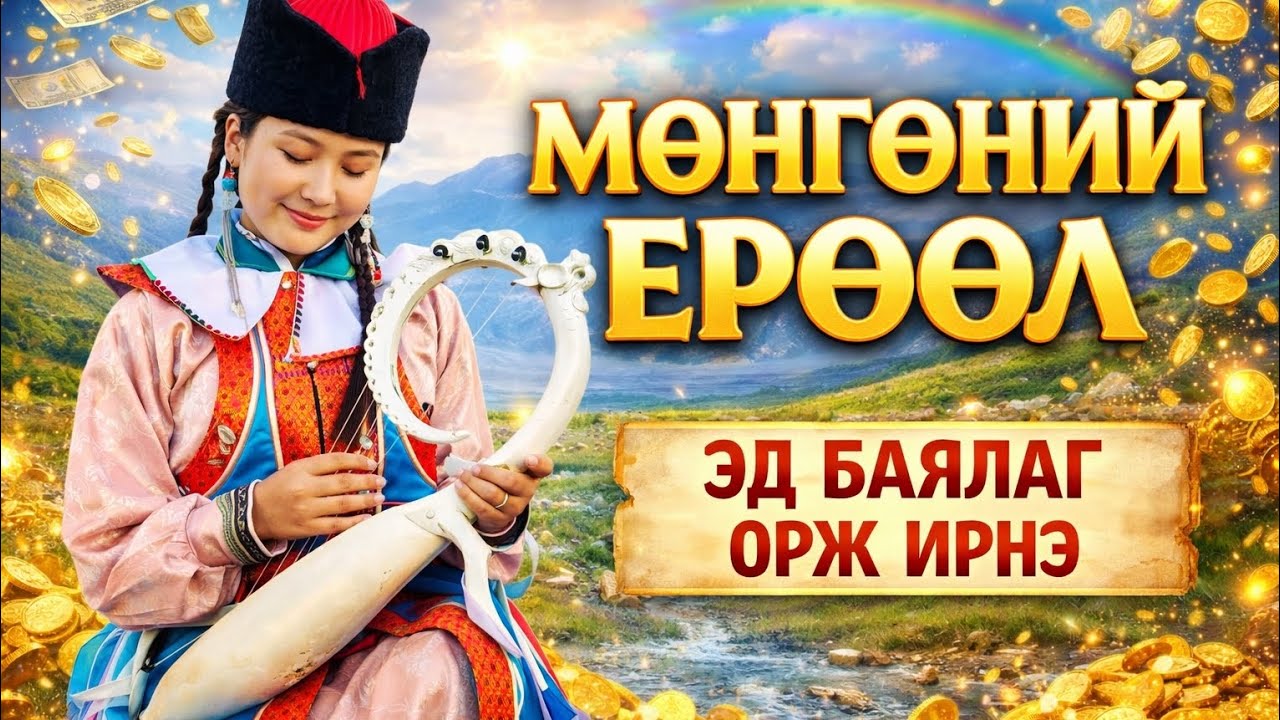 МӨНГӨНИЙ ЕРӨӨЛ| Эд баялаг голын урсгал мэт урсана