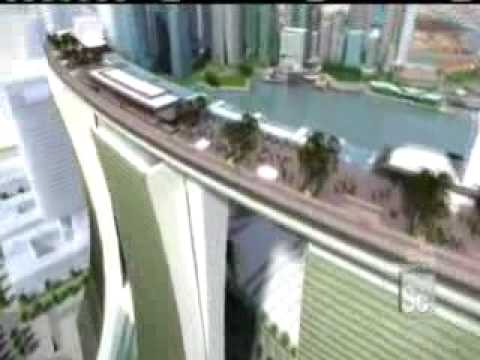 The building of Marina Bay Sands in Singapore - part 2 