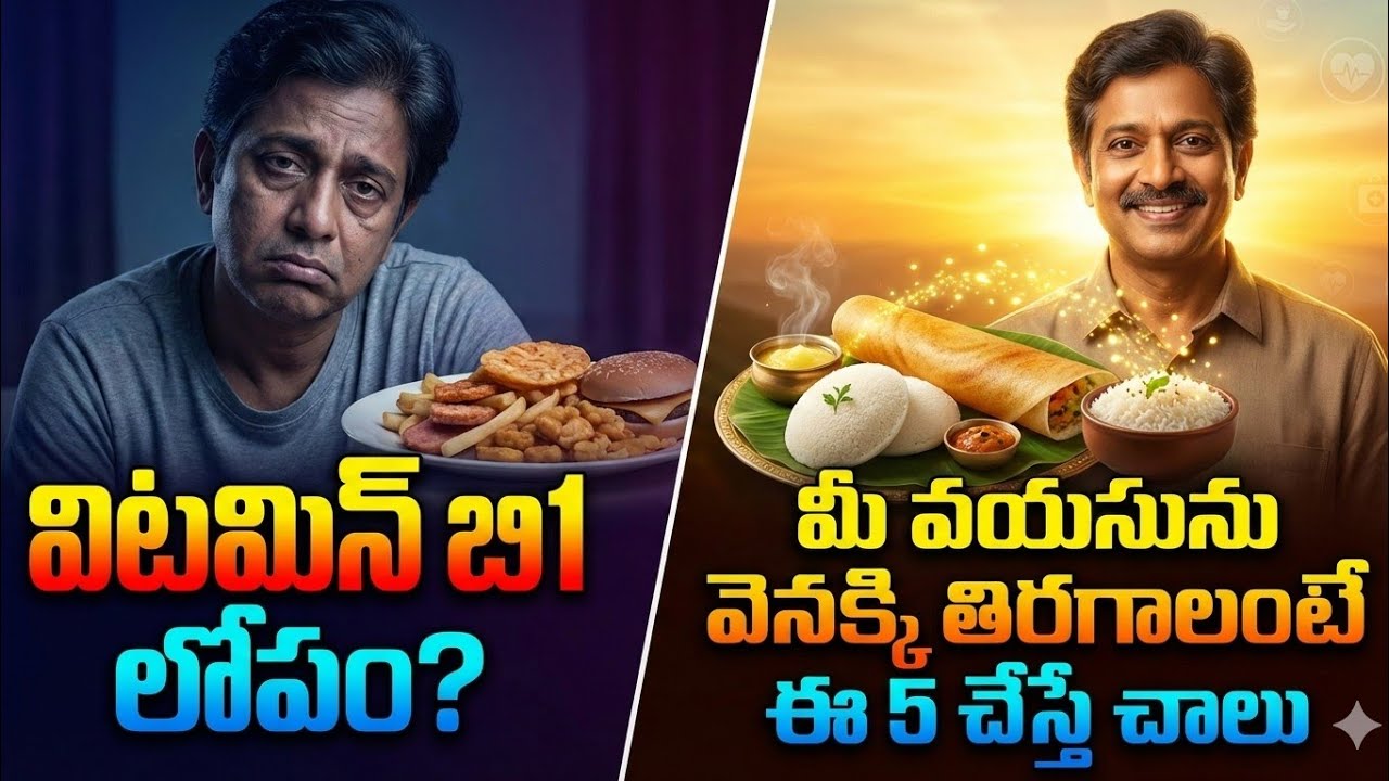  మీ వయసు వెనక్కి తిరగాలంటే ఈ 5 చేస్తే చాలు  HELTH MANTRAM