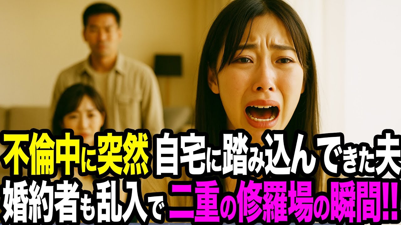 【シタ妻】夫が自宅に踏み込み、ベッド下から間男を引きずり出され修羅場→そこへ婚約者も同席の公開処刑で“二重の修羅場”が炸裂した瞬間【修羅場朗読】