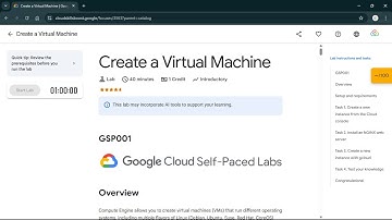 Create a Virtual Machine | #qwiklabs | #GSP001 #CLI
