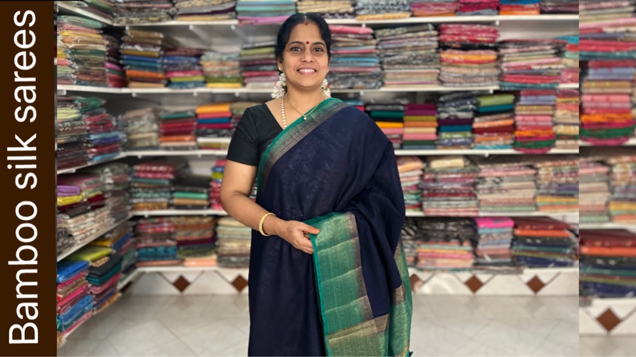 Bamboo silk sarees| Apavaranam| 9 January 2026 