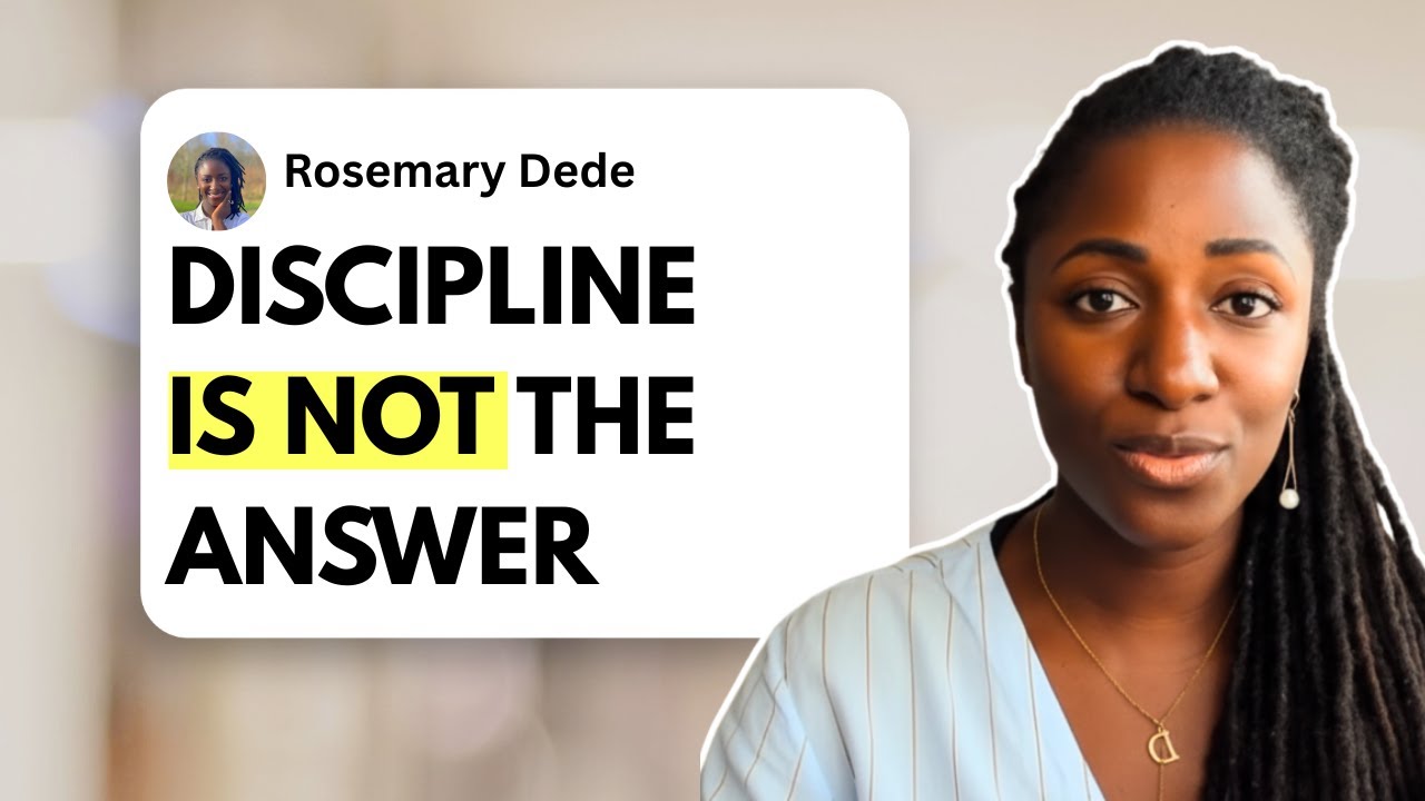 The Real Reason You Can’t Stay Consistent (It’s NOT Discipline)