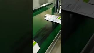 3lines coding solution by Leadjet S610 continuous inkjet  printer on conveyor