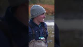 Che Spiotta fly fishes on the Esopus river to catch trout! | MasterChef Junior Champ Cooks Outside