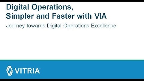 VIA Digital Operations Introduction