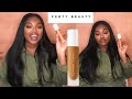 FENTY BEAUTY PRO FILTER FOUNDATION SHADE 420 | REVIEW | TESTING ON OILY SKIN | PART 2