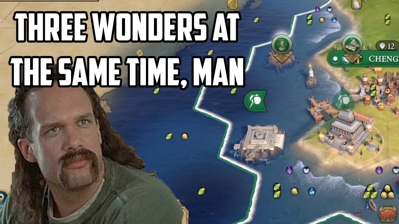 Three Wonders at the same time... Nice - Civ 6 China Deity Ep.2