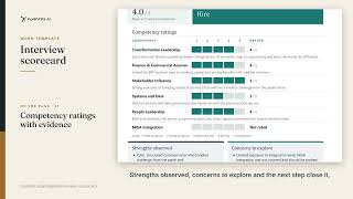 Interview Scorecard for Search Consultants (Word) — Your Brand