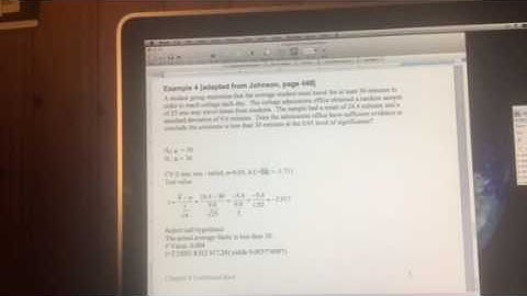 Hypothesis Test - small sample and Less Than