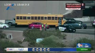 1 person hurt after crash, Transmountain closed