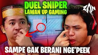 Duel Sniper Lawan Up Gaming, Sampe Gak Berani Ngepeek !! | HD Ultra PUBGM Indonesia