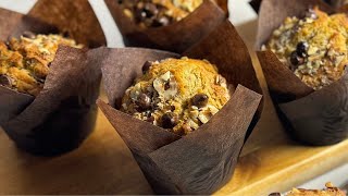 Chocolate Chip Hazelnut Muffins | the BEST muffin recipe