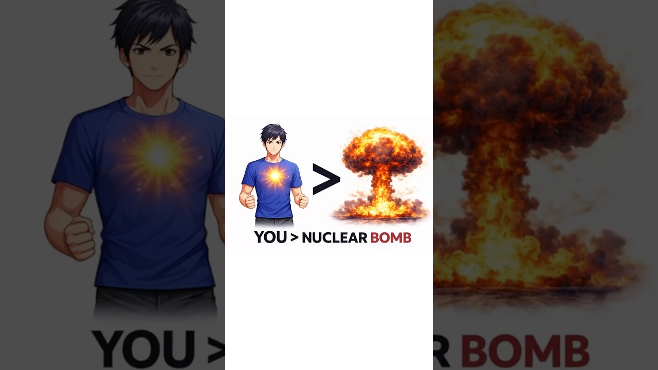 You have enough energy to destroy a city 💣