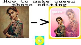 How to edit queen photo... Queen photo editing Hindi Tutorial screenshot 4