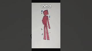 Drawing Stickman in different level #howtodraw#stickman#drawingstickman#art#drawing#quickdraw