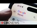 Google canada questioned over blocking news access
