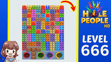 Hole People Level 666 Solution Walkthrough