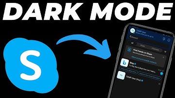 How to Enable Dark Mode in Skype Mobile App