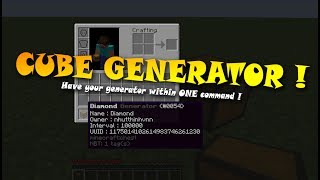[outdated] MINECRAFT | CUBE GENERATOR | PLUGIN PREVIEW
