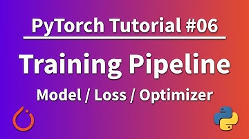 PyTorch Tutorial 06 - Training Pipeline: Model, Loss, and Optimizer