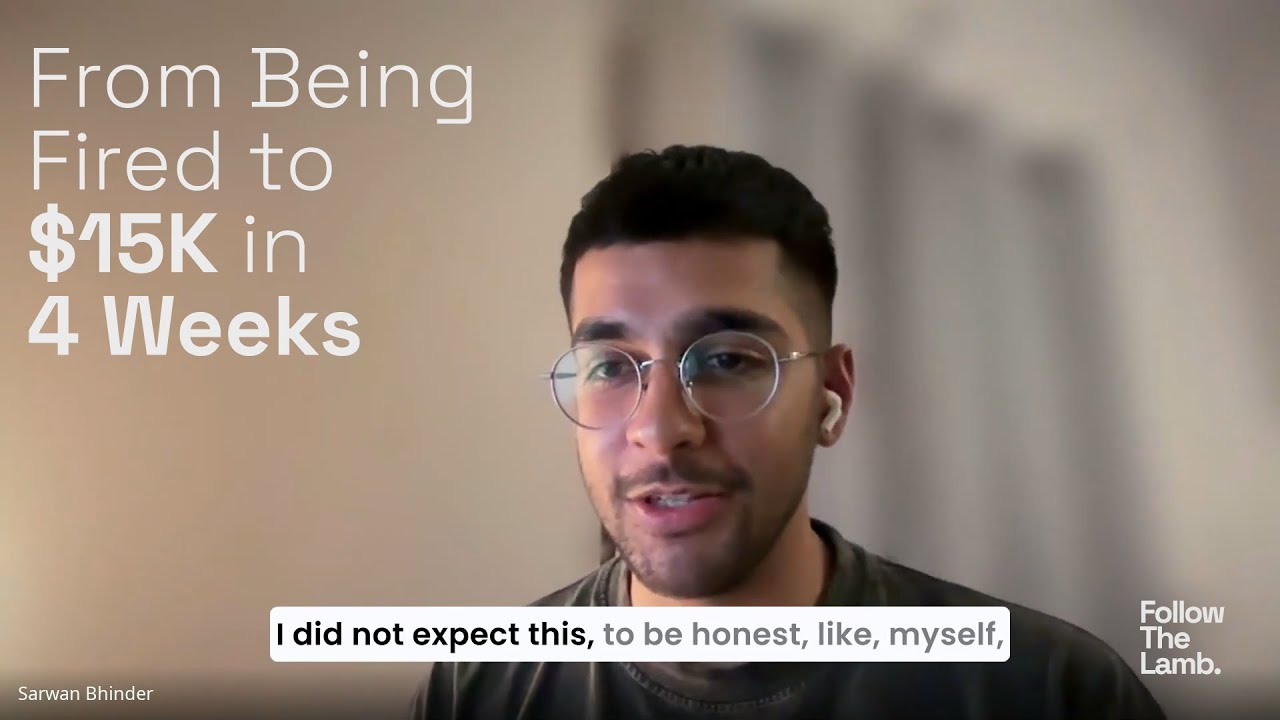 From Being Fired to $15K in Just 4 Weeks | Creative Success Story 🚀