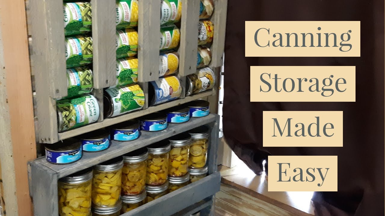 Canning Storage: How to Store Canned Food and Mason Jars - SchneiderPeeps