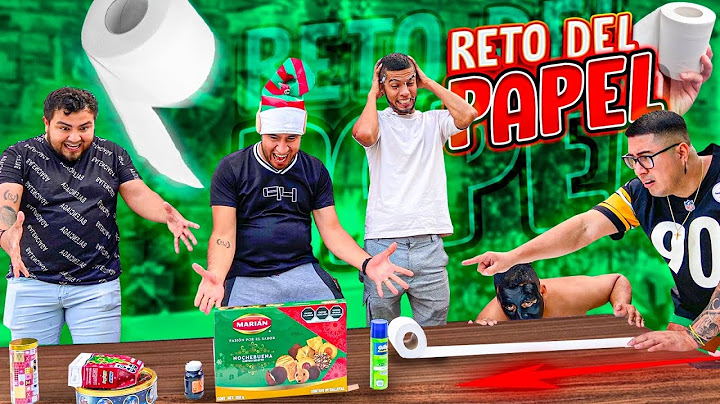RETO DEL ROLLO DE PAPEL 🧻 CON EL CREW RETOJORJAIS 😎