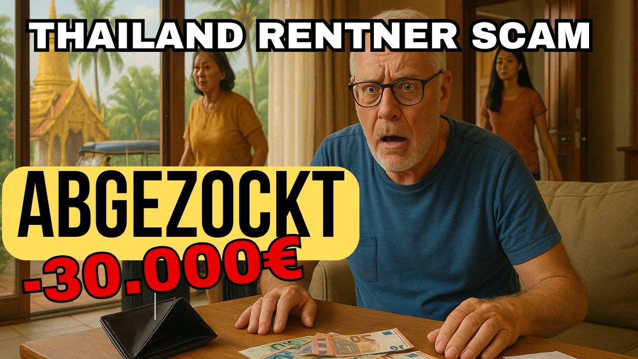 30.000 € verloren! Mutter und Tochter nehmen älteren Deutschen in Thailand aus