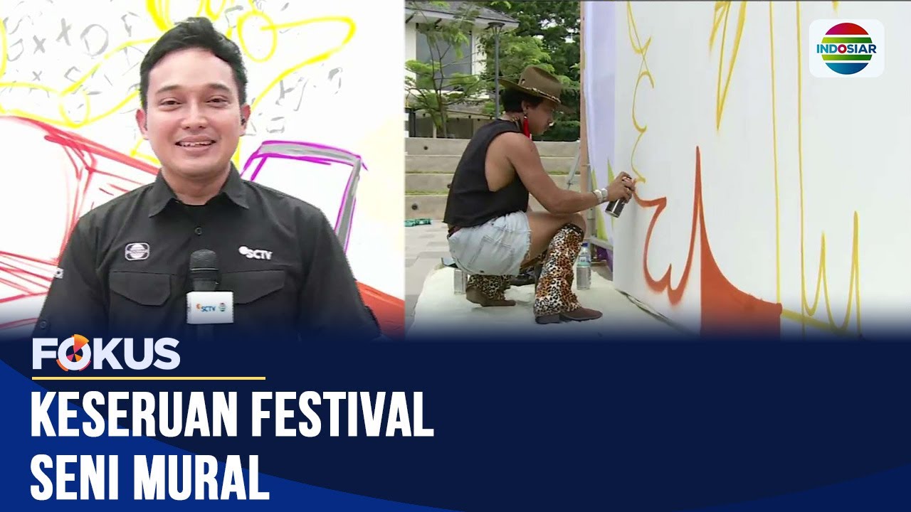 Keseruan Jakarta Mural Festival 2025, Ruang Ekspresi Seni Lukisan Dinding dan Kreativitas | Fokus