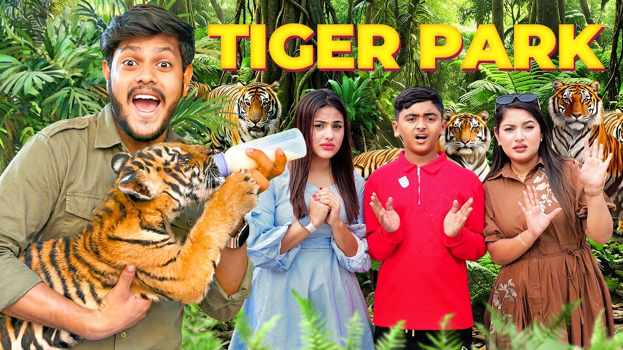 ভয়ংকর বাঘের খাঁচায় ঢুকে পড়লাম 😱🐯 | Tiger Park Thailand | Rakib Hossain