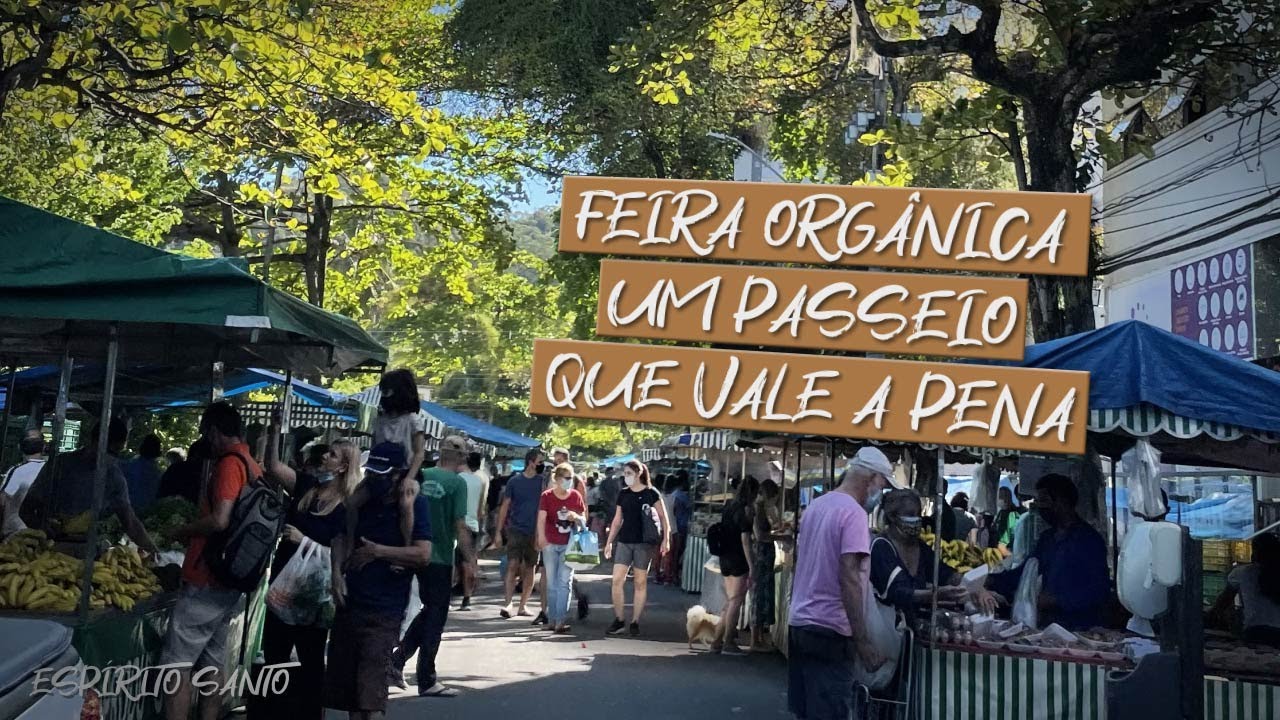Feira Orgânica Praia Da Costa Vila Velha - ES - YouTube