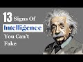 Quiz on Genuine Signs of Intelligence