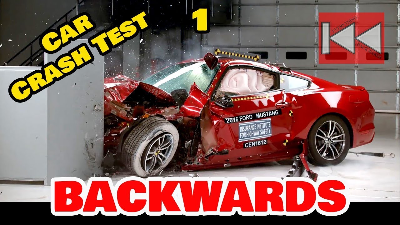 Epic Car Crash | Test Compilation - BACKWARDS | Тестирование автомобилей,крэш тест 🚗