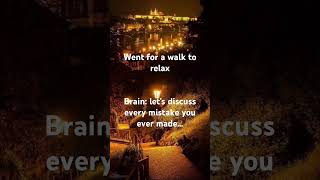 This walk was a mistake #overthinking #latenightmusic #relatable #fyp