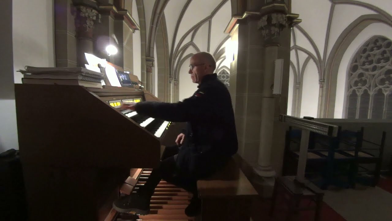 Großer Gott, wir loben Dich - Godehard Pötter an der Orgel