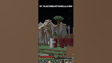 Mysterious Base on Uneasy Vanilla #minecraftanarchy #basehunting #uneasyvanilla