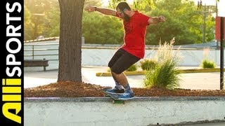 How To Wallie Boardslide, Andrew Cannon, Alli Sports Skateboard Step By Step Trick Tips